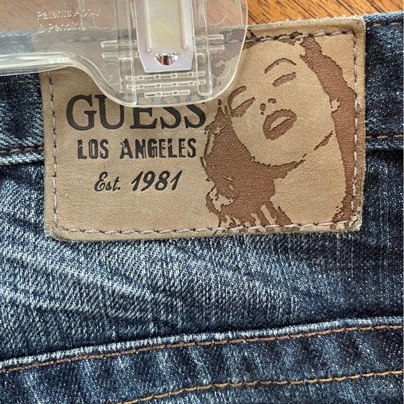 Vintage Guess Los Angeles 1981 Tomboy Roll-Up Denim Shorts - Picture 3 of 15